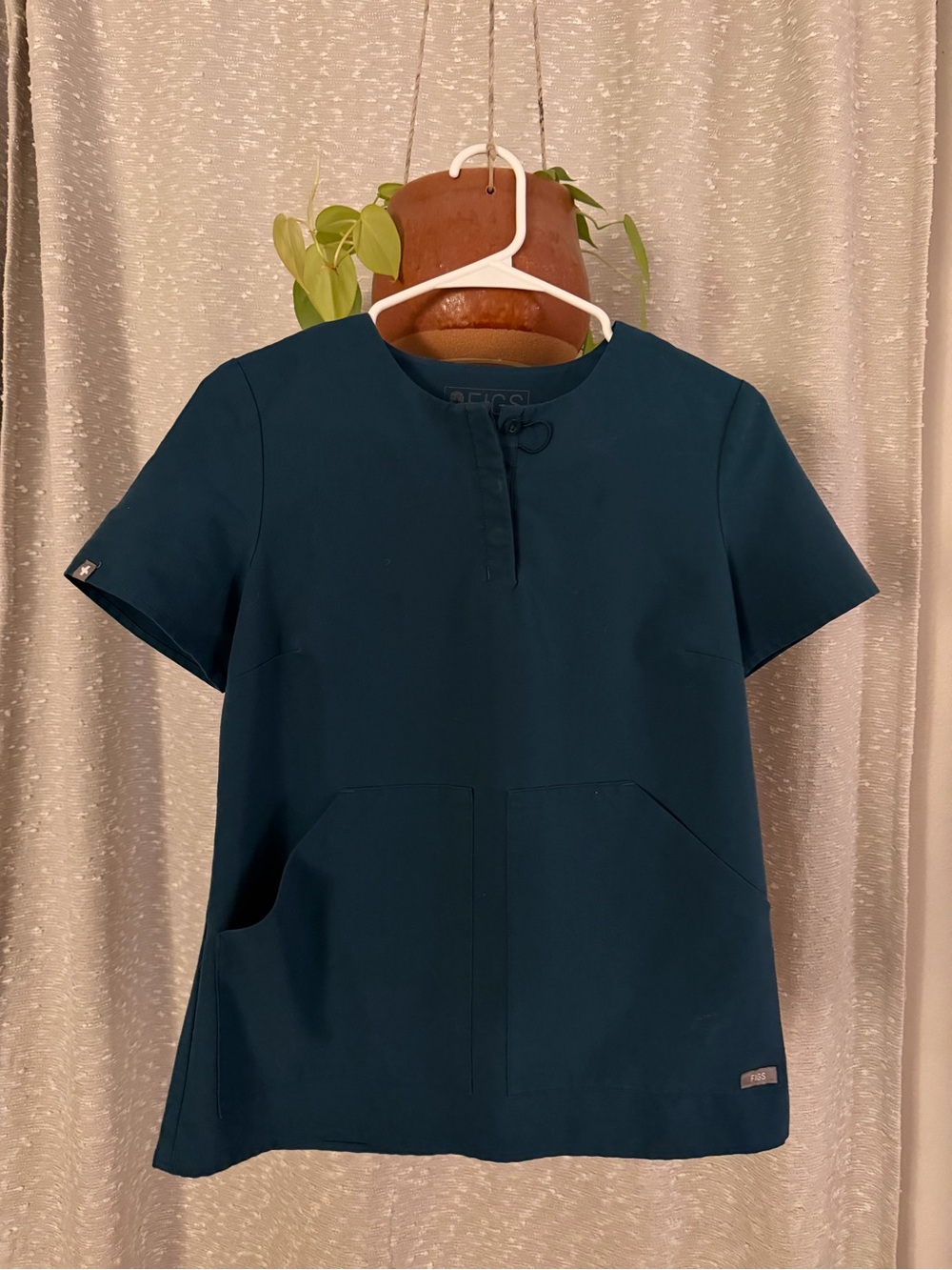 FIGS Caribbean Henley Top